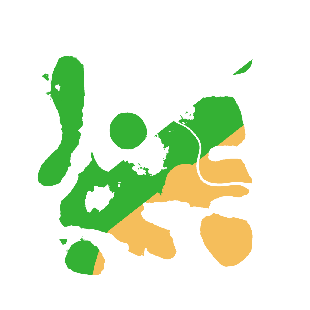 Biome Rust Map: Procedural Map, Size: 2250, Seed: 1112632525