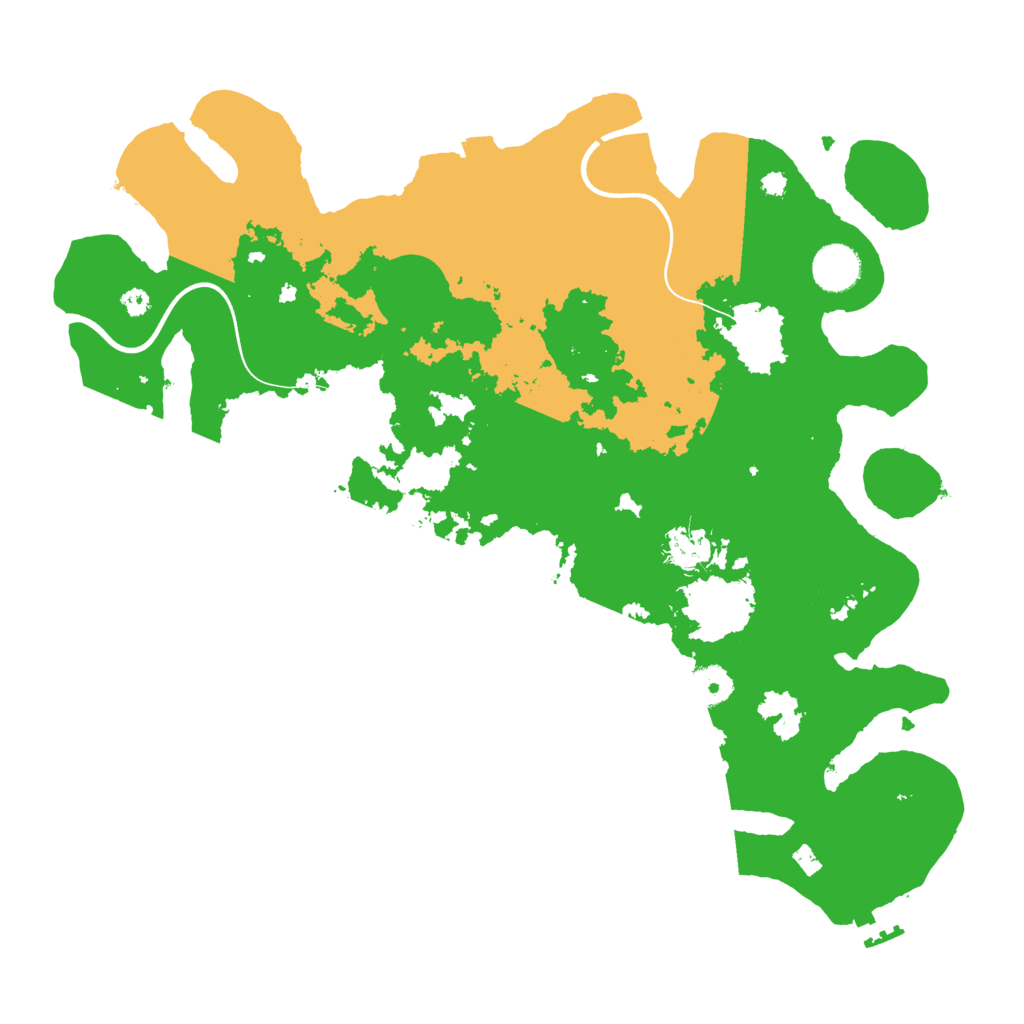 Biome Rust Map: Procedural Map, Size: 3750, Seed: 302244081