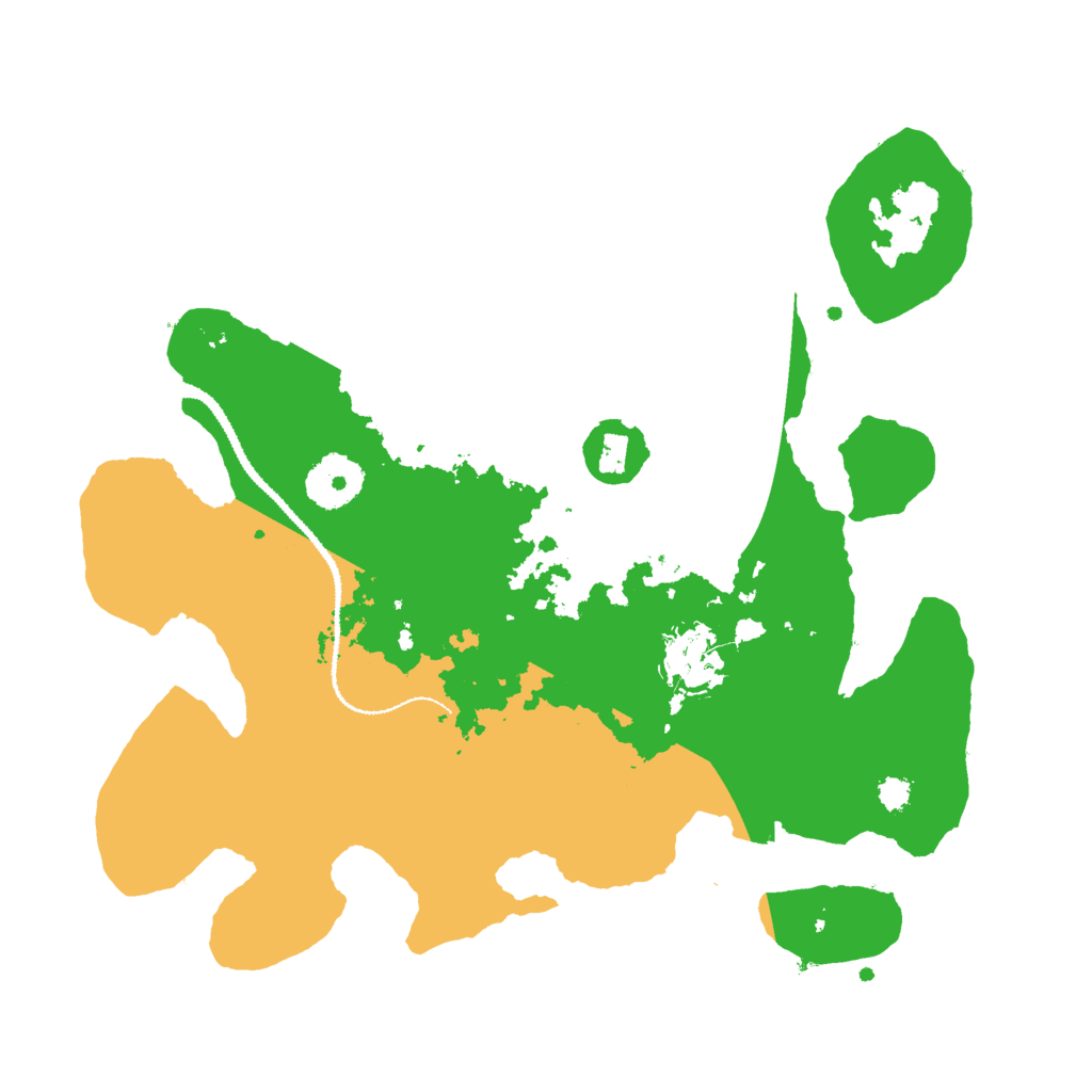 Biome Rust Map: Procedural Map, Size: 3000, Seed: 1531904260