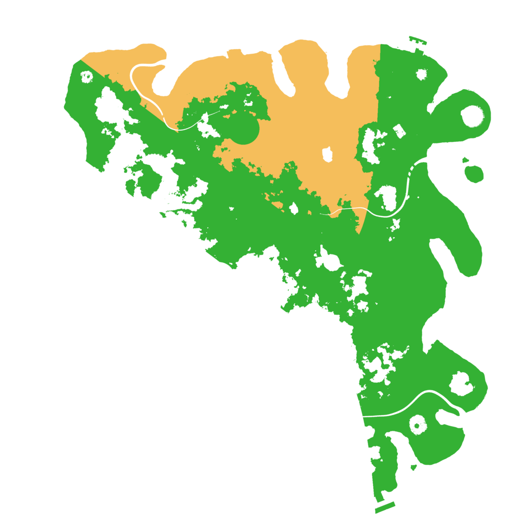 Biome Rust Map: Procedural Map, Size: 4250, Seed: 31755