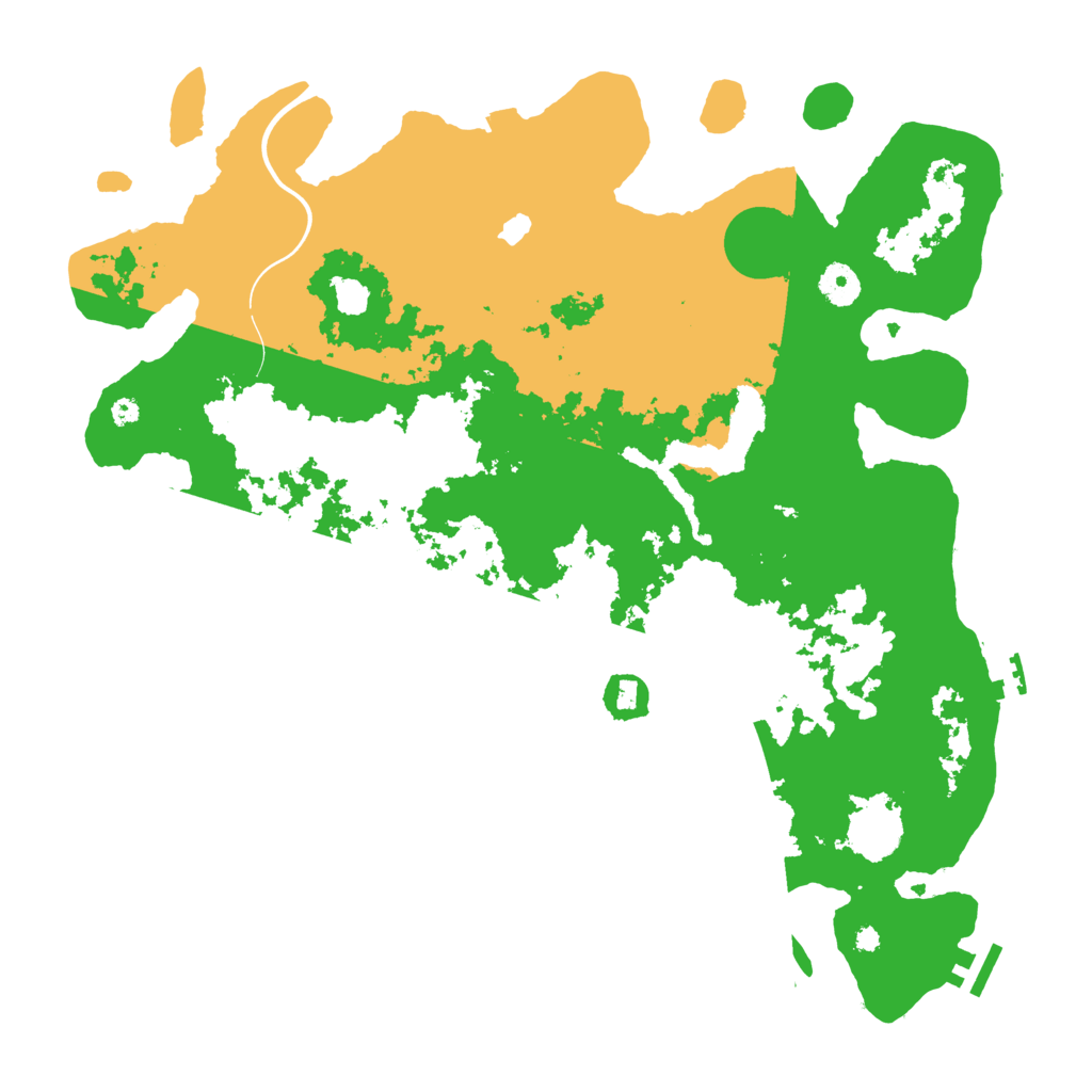 Biome Rust Map: Procedural Map, Size: 4000, Seed: 1423280562