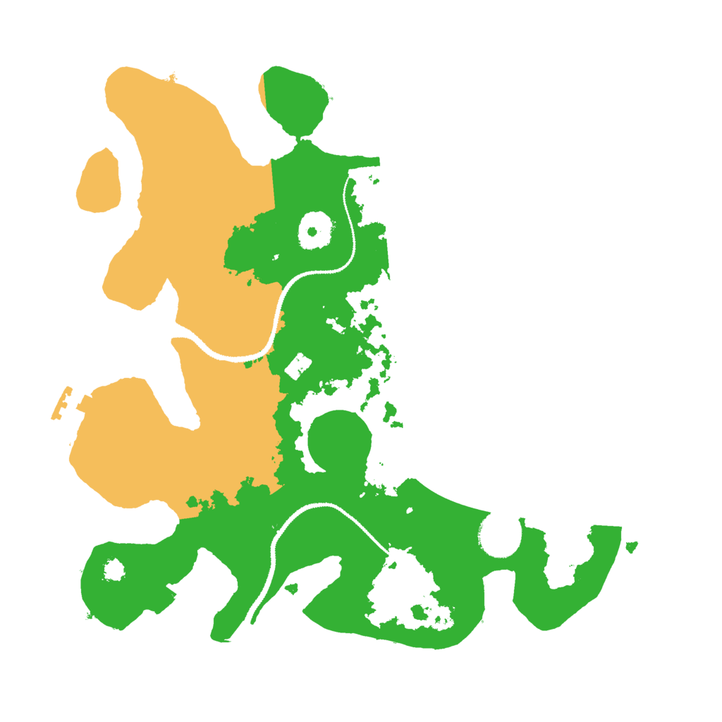 Biome Rust Map: Procedural Map, Size: 3000, Seed: 567765
