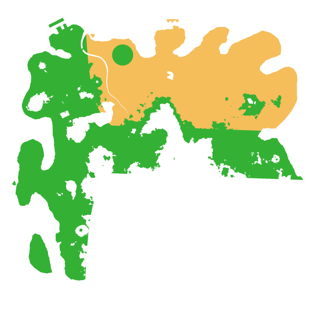 Biome Rust Map: Procedural Map, Size: 4000, Seed: 1551006886