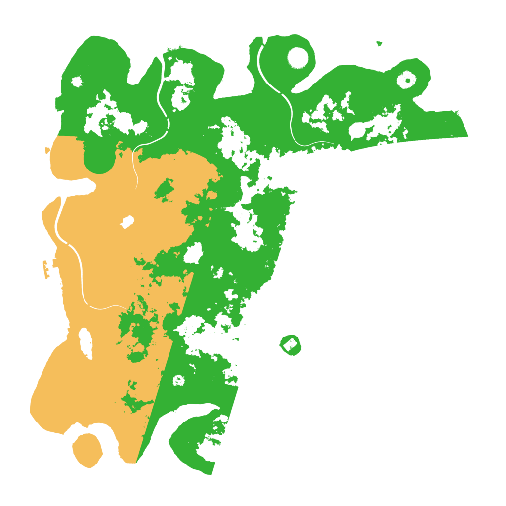 Biome Rust Map: Procedural Map, Size: 4250, Seed: 26617
