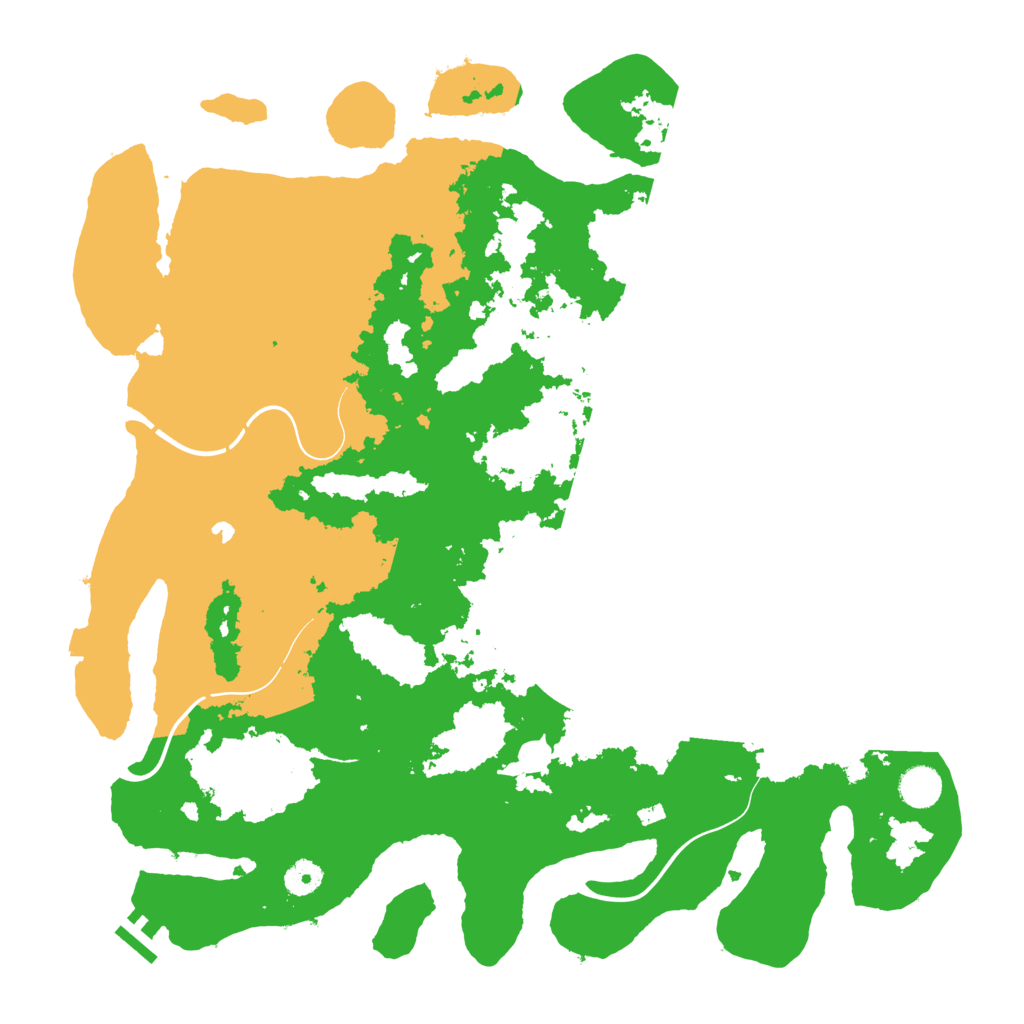 Biome Rust Map: Procedural Map, Size: 4250, Seed: 1364583605