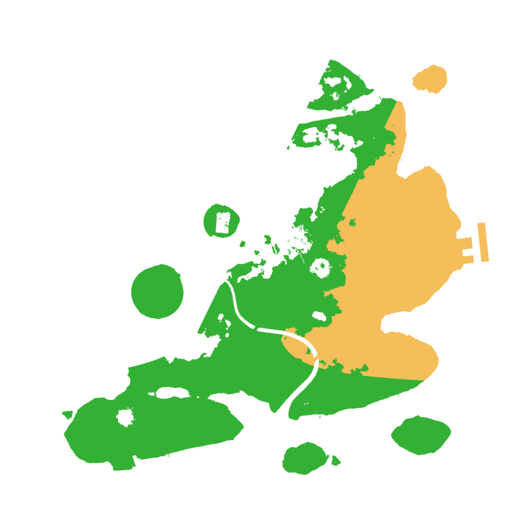 Biome Rust Map: Procedural Map, Size: 2700, Seed: 2021419889