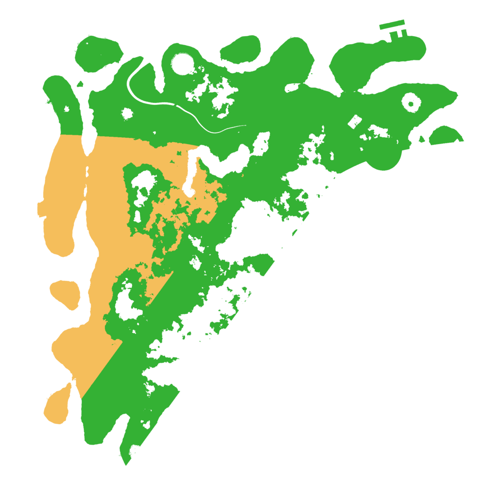 Biome Rust Map: Procedural Map, Size: 4000, Seed: 2626