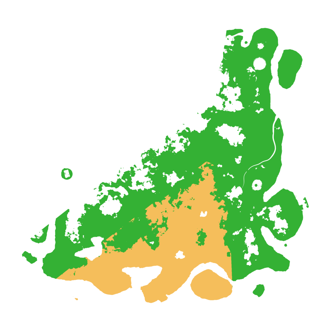 Biome Rust Map: Procedural Map, Size: 4500, Seed: 32146