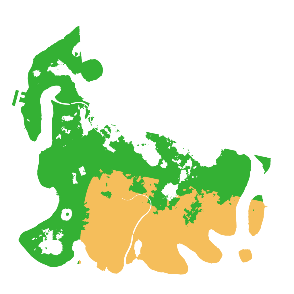 Biome Rust Map: Procedural Map, Size: 3750, Seed: 1828567356