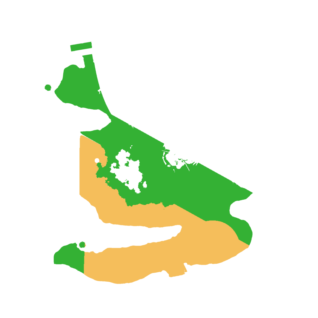 Biome Rust Map: Procedural Map, Size: 2000, Seed: 1546536014