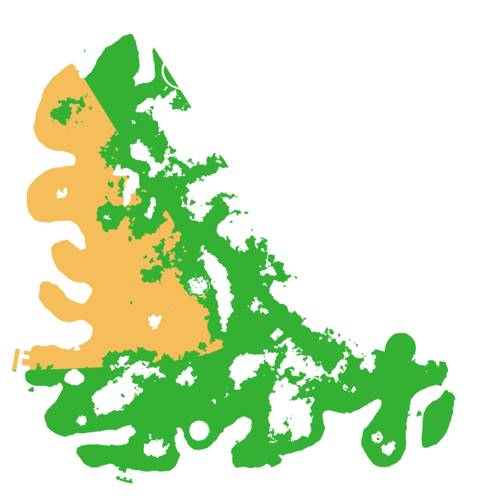 Biome Rust Map: Procedural Map, Size: 4500, Seed: 865740184