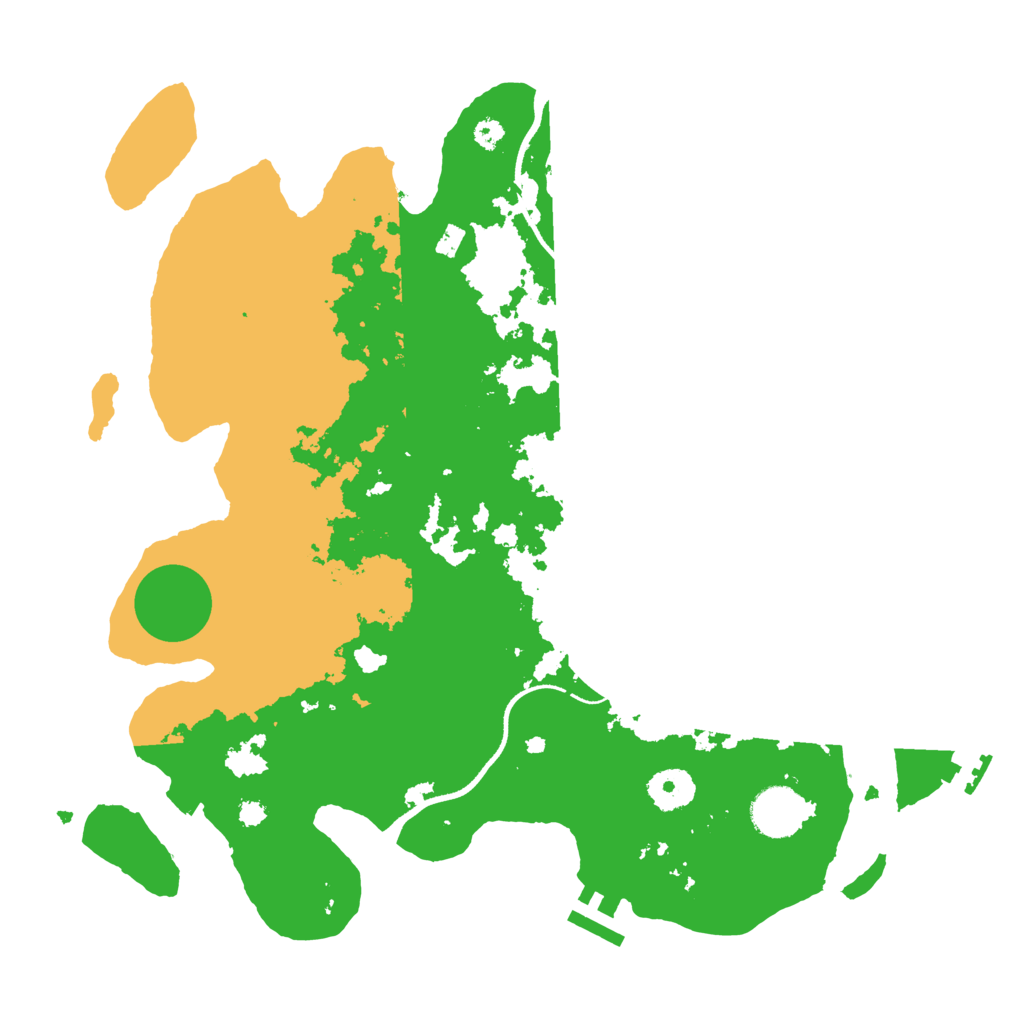 Biome Rust Map: Procedural Map, Size: 3500, Seed: 1560096701