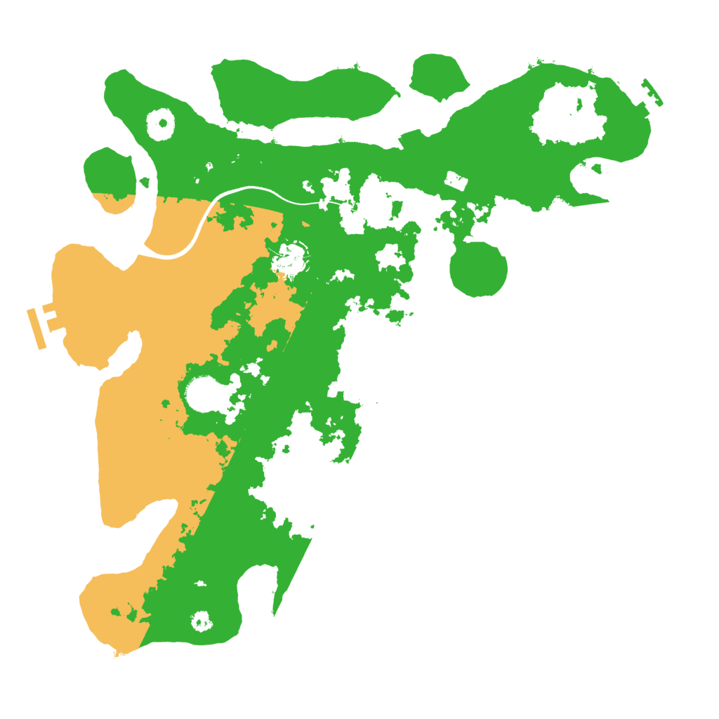 Biome Rust Map: Procedural Map, Size: 3500, Seed: 1923083691