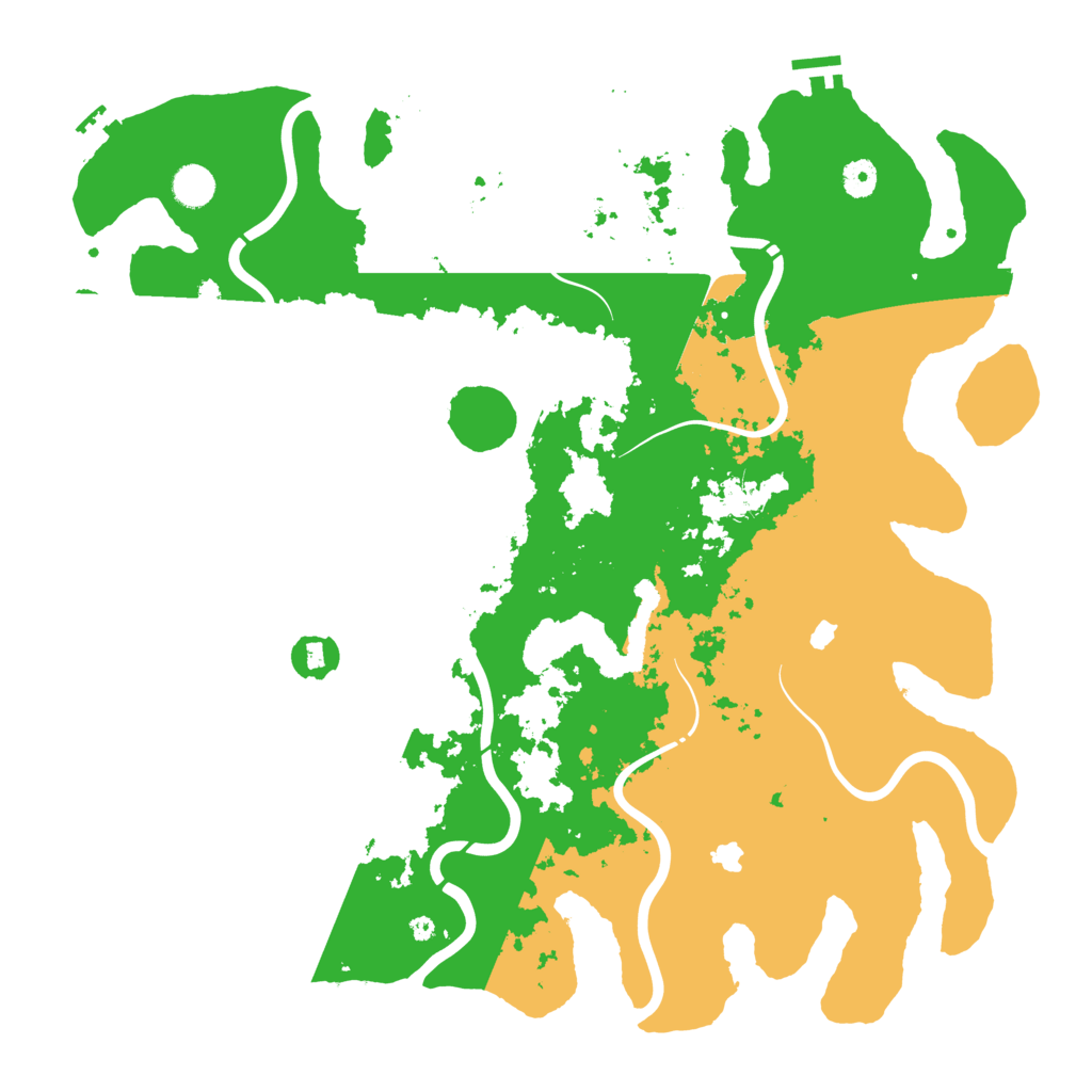Biome Rust Map: Procedural Map, Size: 4500, Seed: 445871789