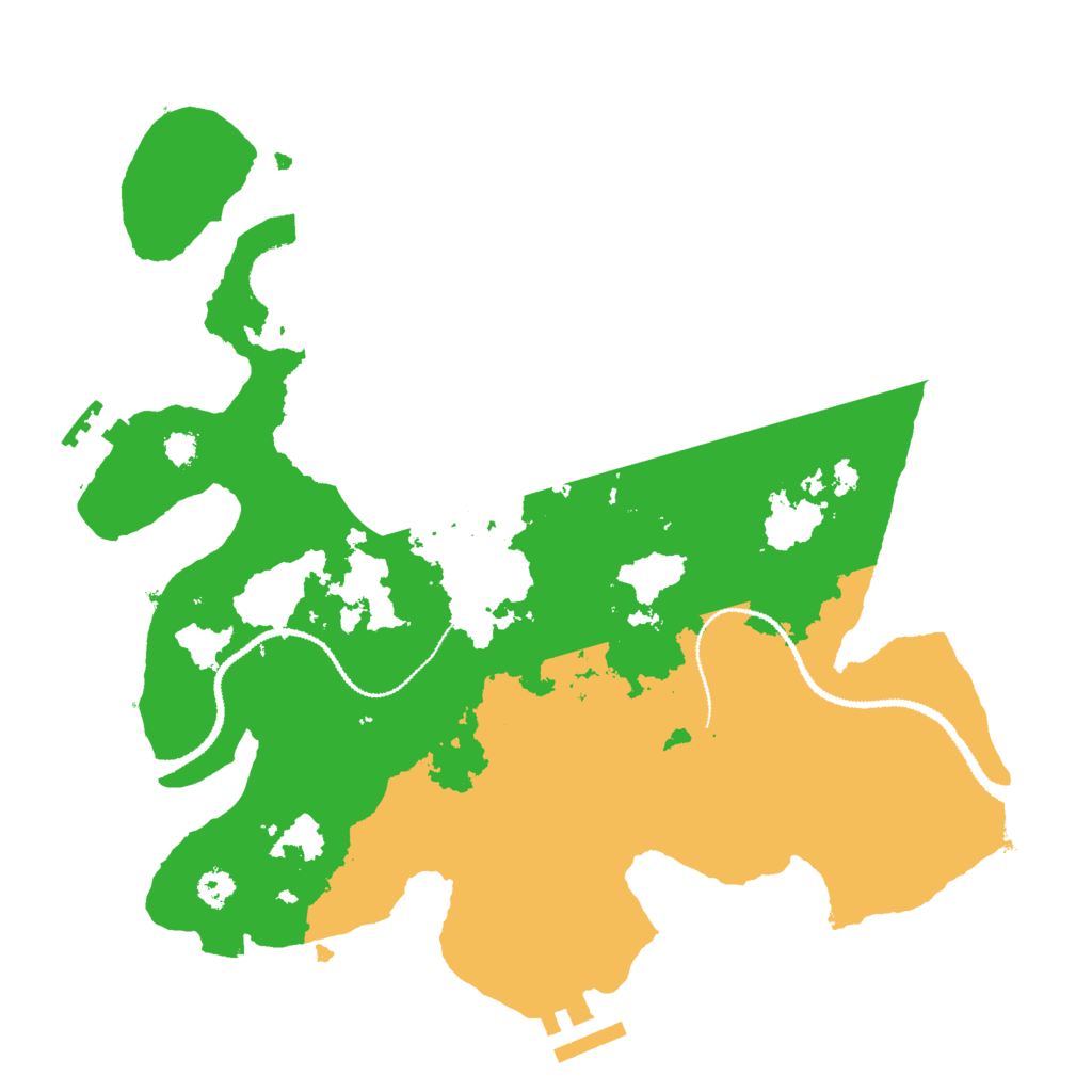 Biome Rust Map: Procedural Map, Size: 3000, Seed: 1425662947