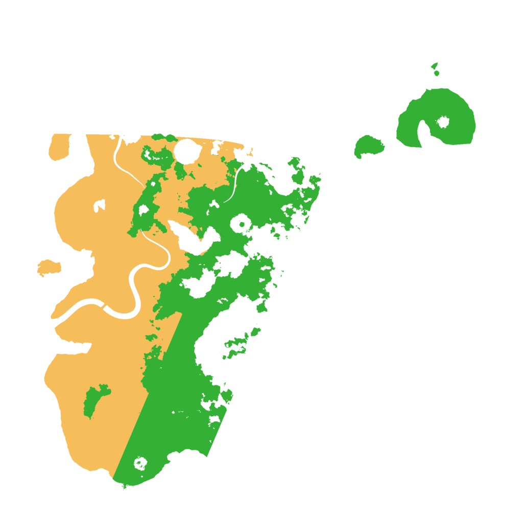 Biome Rust Map: Procedural Map, Size: 4000, Seed: 273749