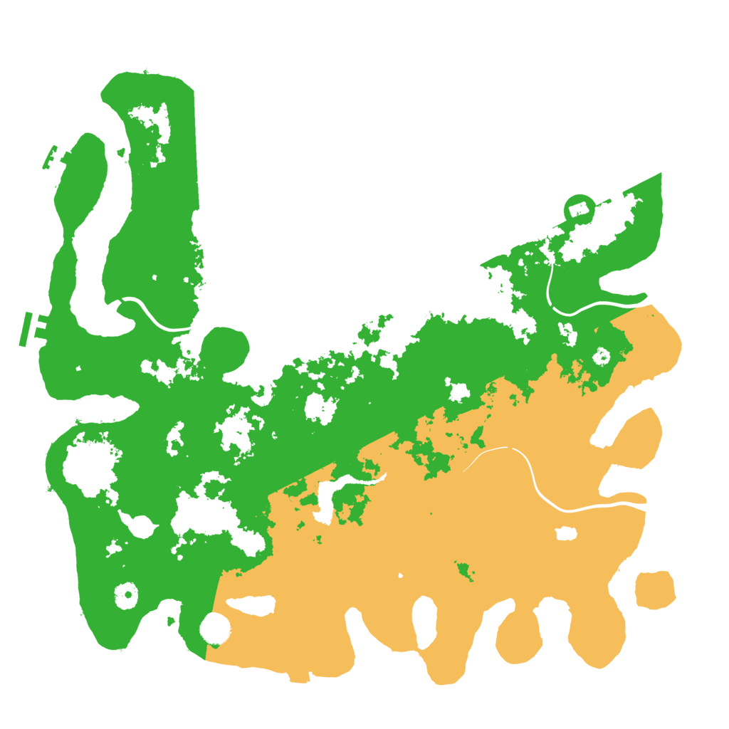 Biome Rust Map: Procedural Map, Size: 4250, Seed: 460739513
