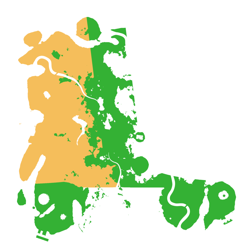 Biome Rust Map: Procedural Map, Size: 4000, Seed: 1824648285