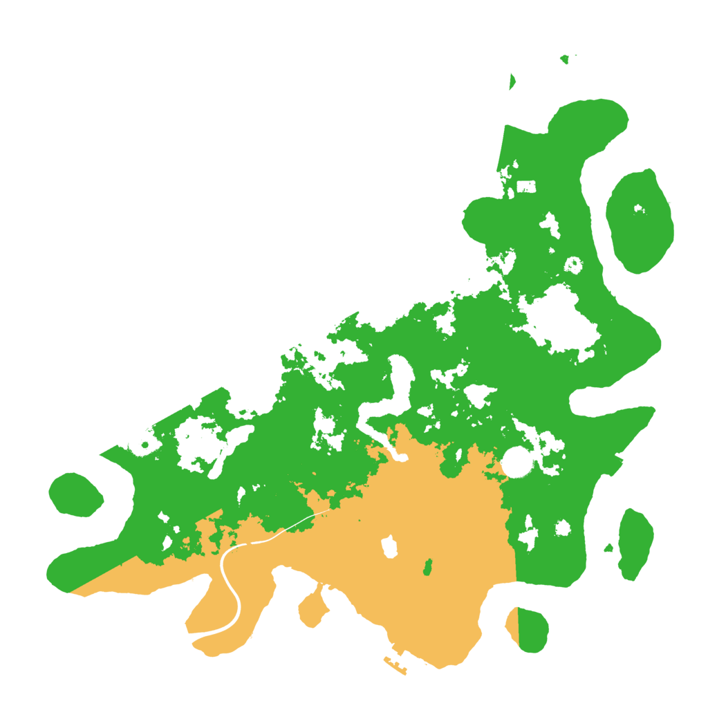 Biome Rust Map: Procedural Map, Size: 4000, Seed: 1209662230