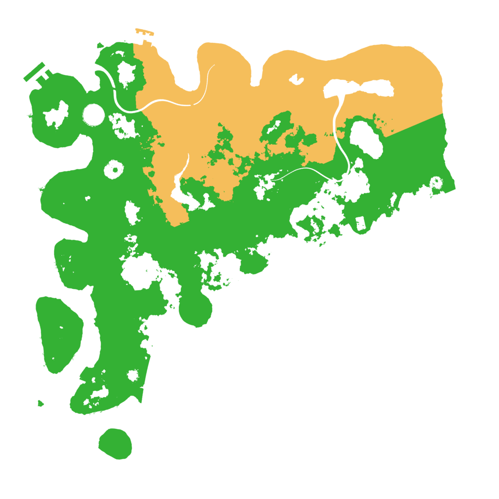 Biome Rust Map: Procedural Map, Size: 4000, Seed: 926397757
