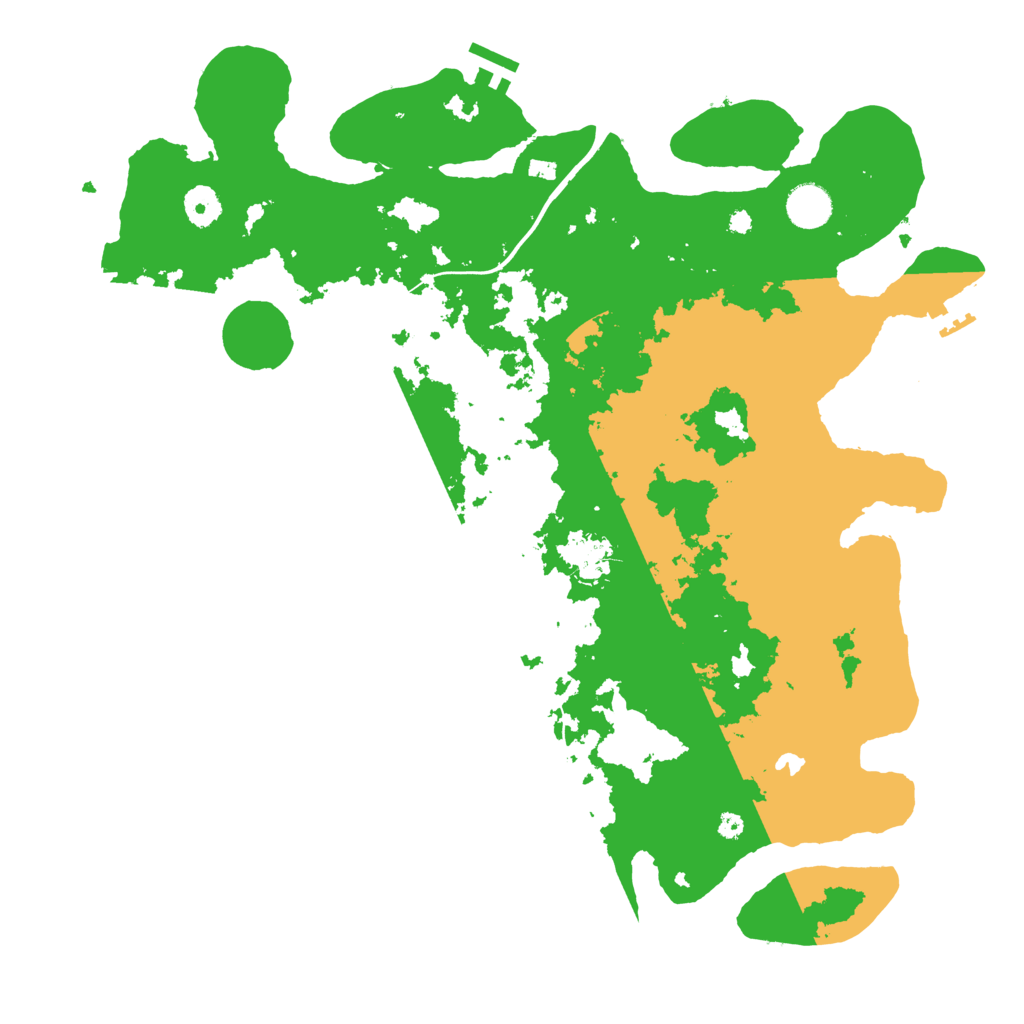 Biome Rust Map: Procedural Map, Size: 4000, Seed: 826949552