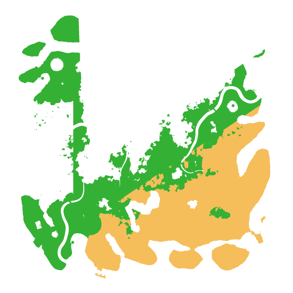 Biome Rust Map: Procedural Map, Size: 4050, Seed: 101668891
