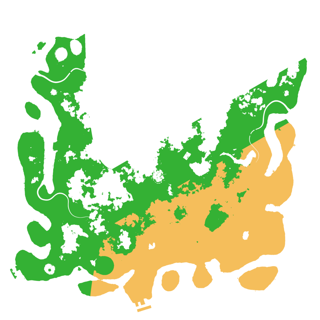 Biome Rust Map: Procedural Map, Size: 4500, Seed: 1640689984