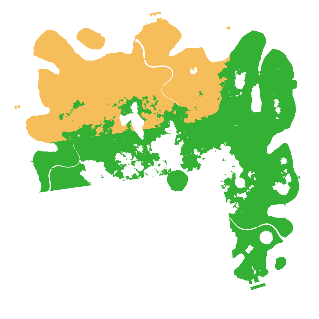 Biome Rust Map: Procedural Map, Size: 4250, Seed: 1990464197