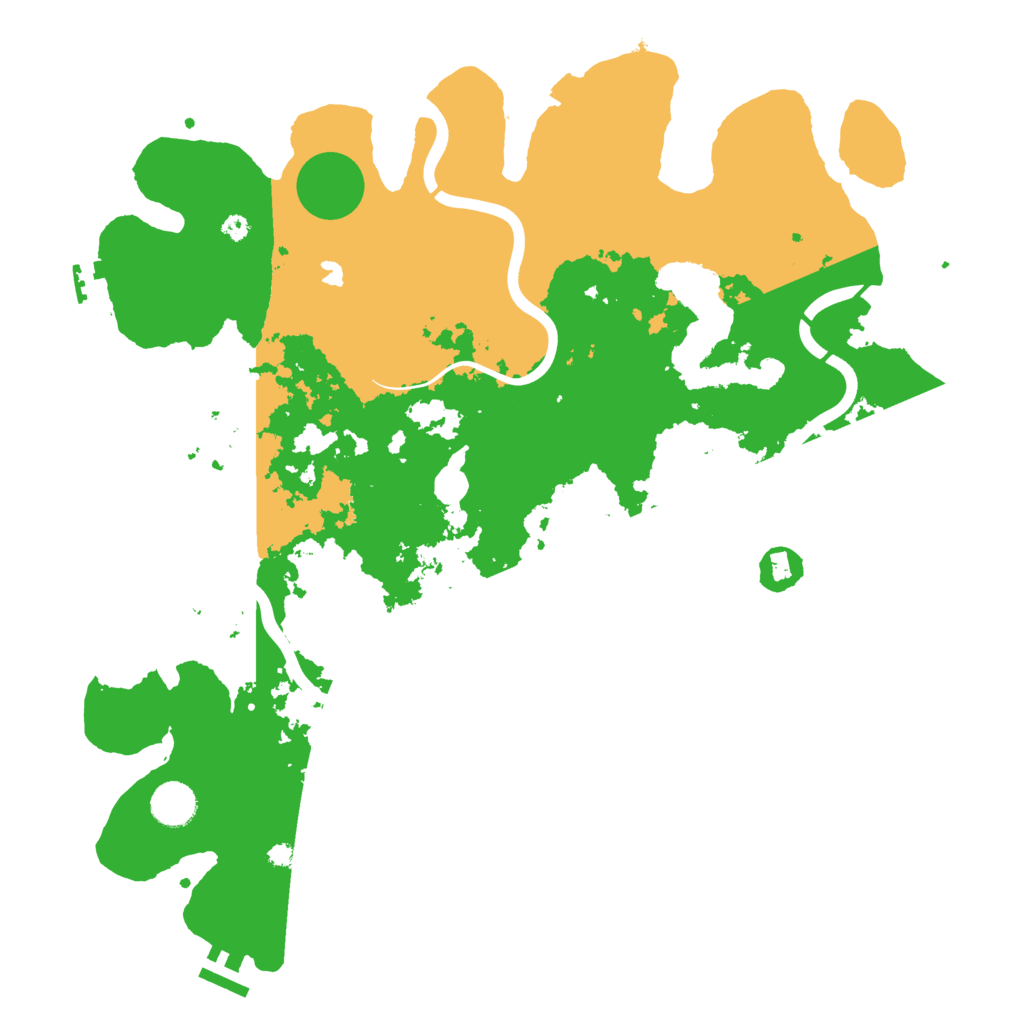 Biome Rust Map: Procedural Map, Size: 4000, Seed: 1192130421