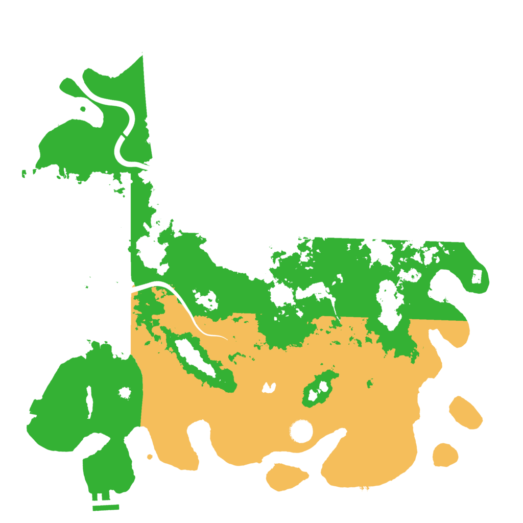 Biome Rust Map: Procedural Map, Size: 4000, Seed: 51472