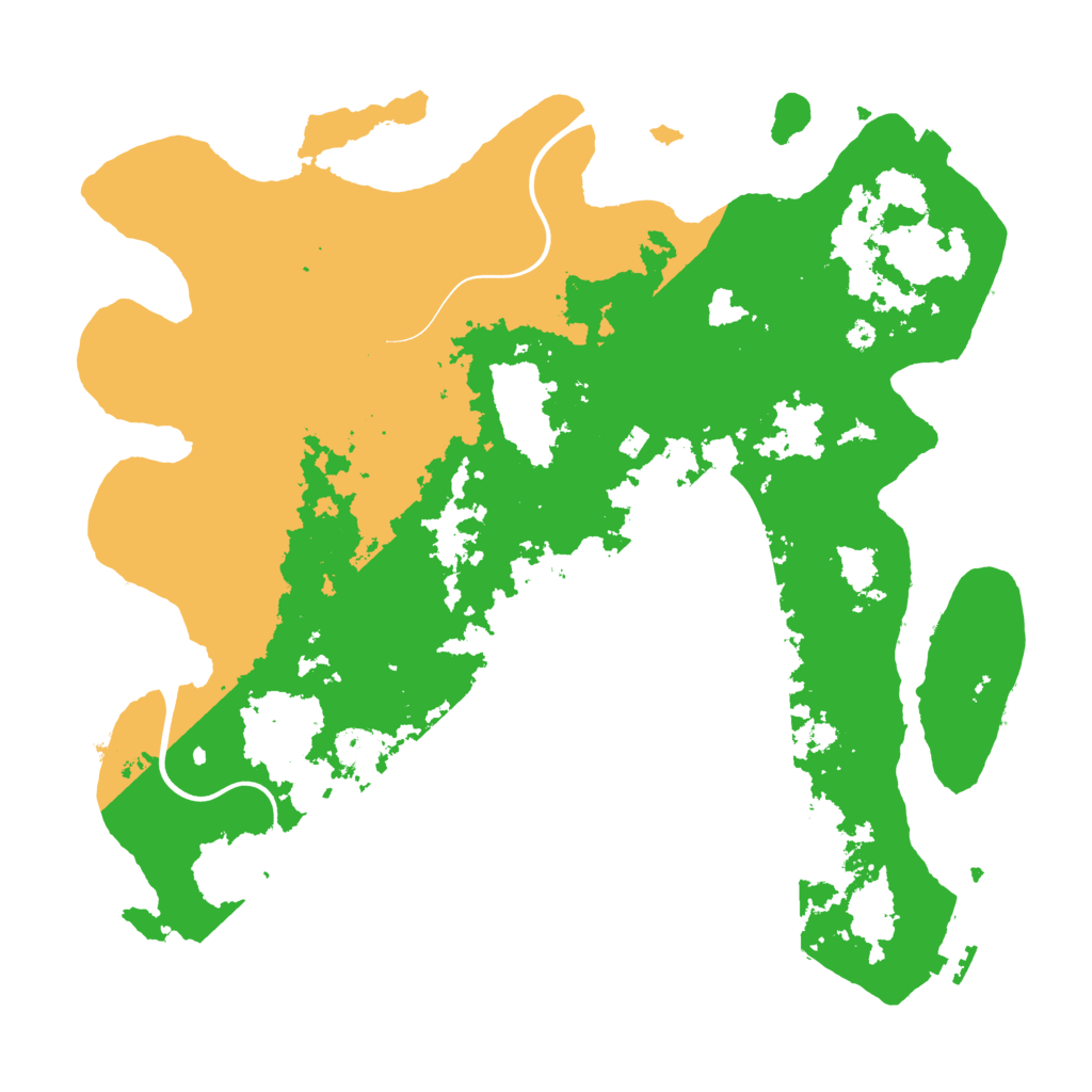 Biome Rust Map: Procedural Map, Size: 3900, Seed: 1208522691