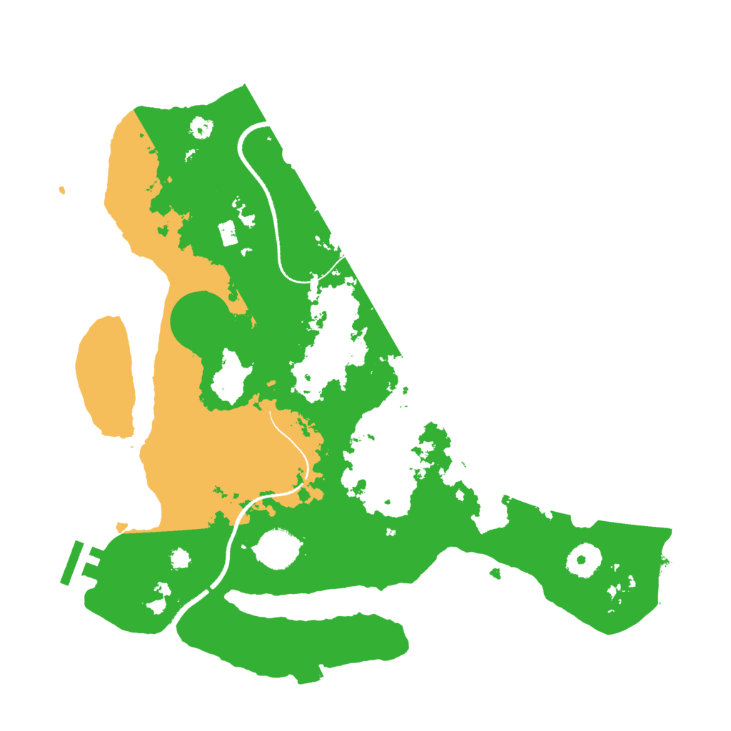 Biome Rust Map: Procedural Map, Size: 3250, Seed: 756266479