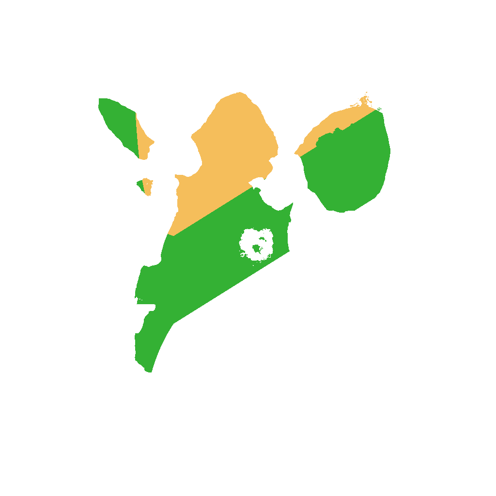 Biome Rust Map: Procedural Map, Size: 1500, Seed: 786340345