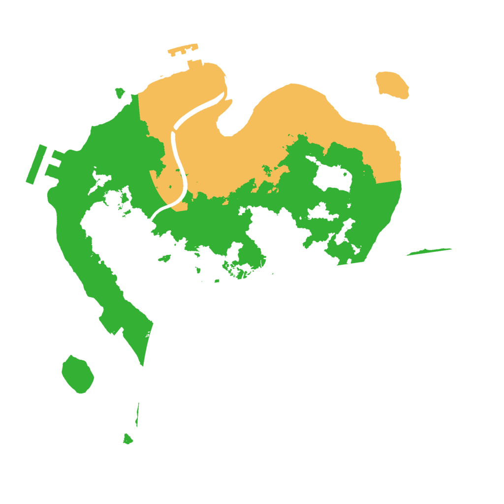 Biome Rust Map: Procedural Map, Size: 2531, Seed: 50000