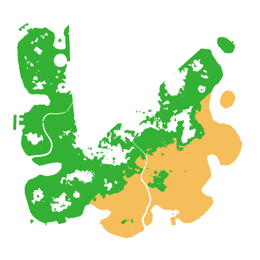 Biome Rust Map: Procedural Map, Size: 3500, Seed: 1723305124