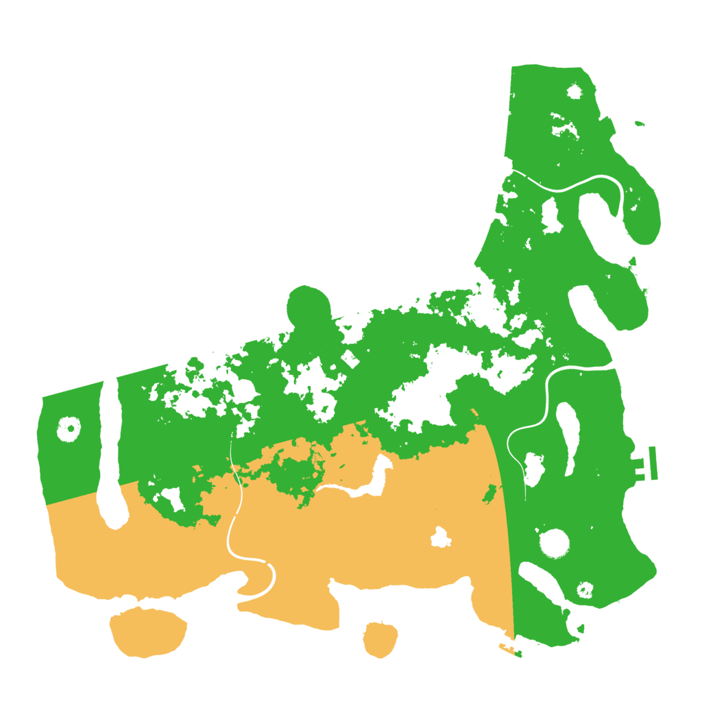 Biome Rust Map: Procedural Map, Size: 4250, Seed: 2319
