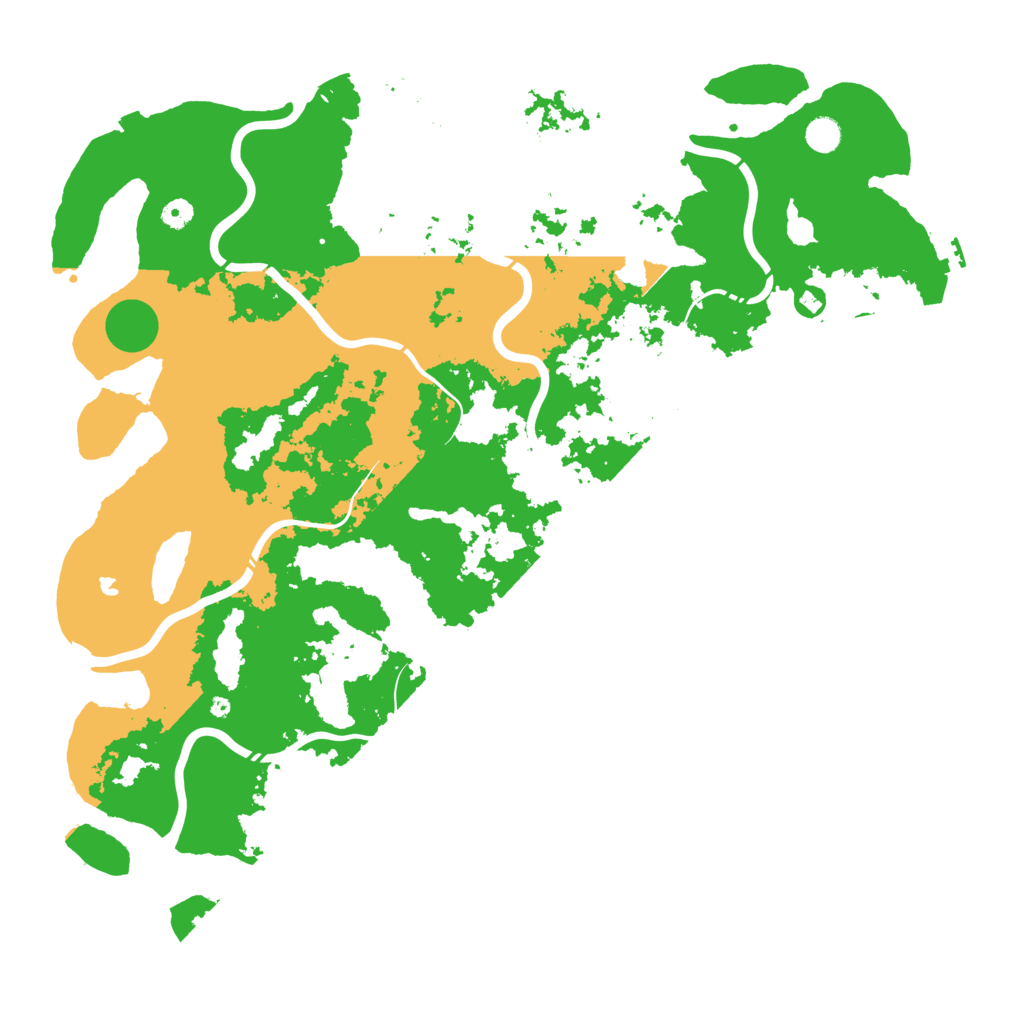 Biome Rust Map: Procedural Map, Size: 5100, Seed: 1231337
