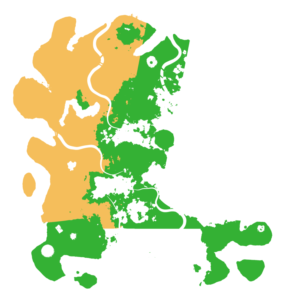Biome Rust Map: Procedural Map, Size: 4250, Seed: 479329