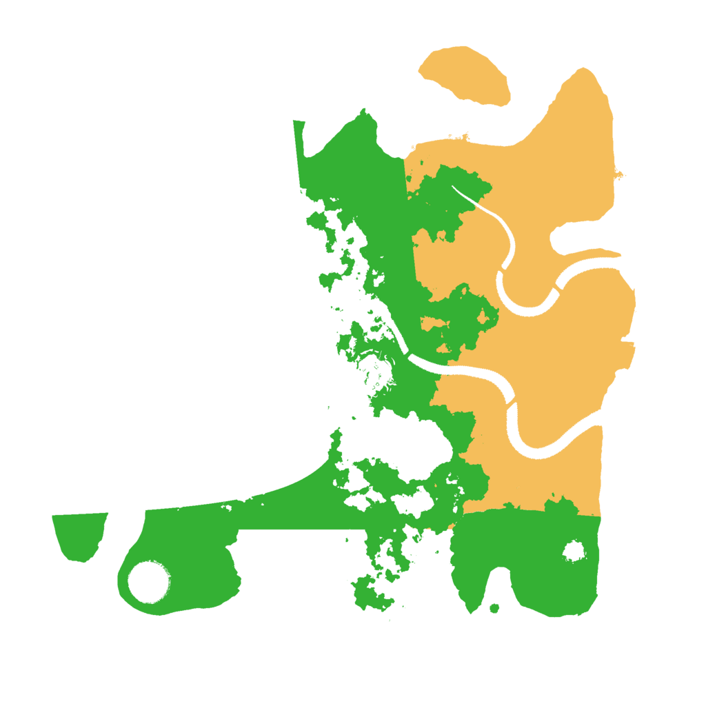 Biome Rust Map: Procedural Map, Size: 3000, Seed: 533414