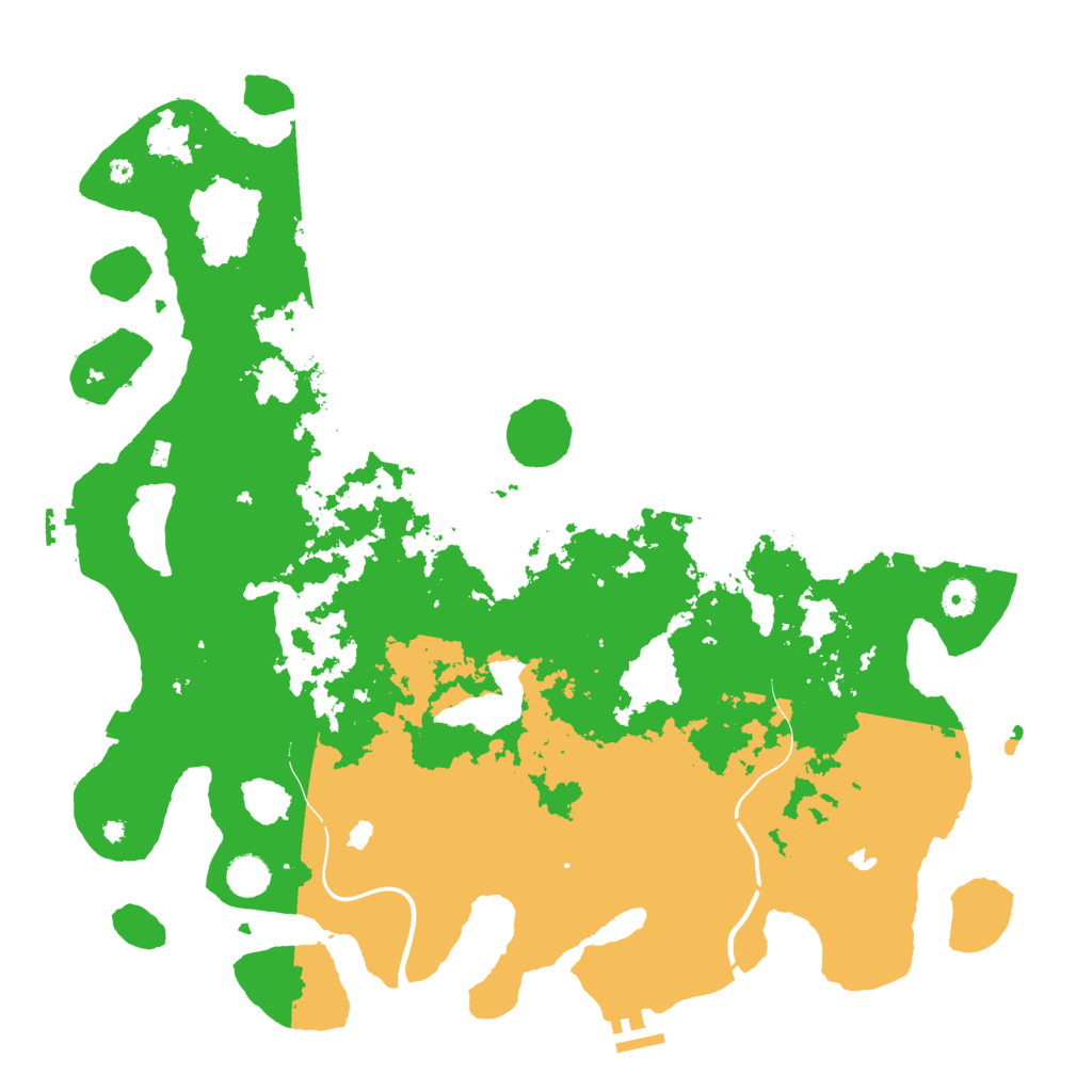 Biome Rust Map: Procedural Map, Size: 4500, Seed: 12899