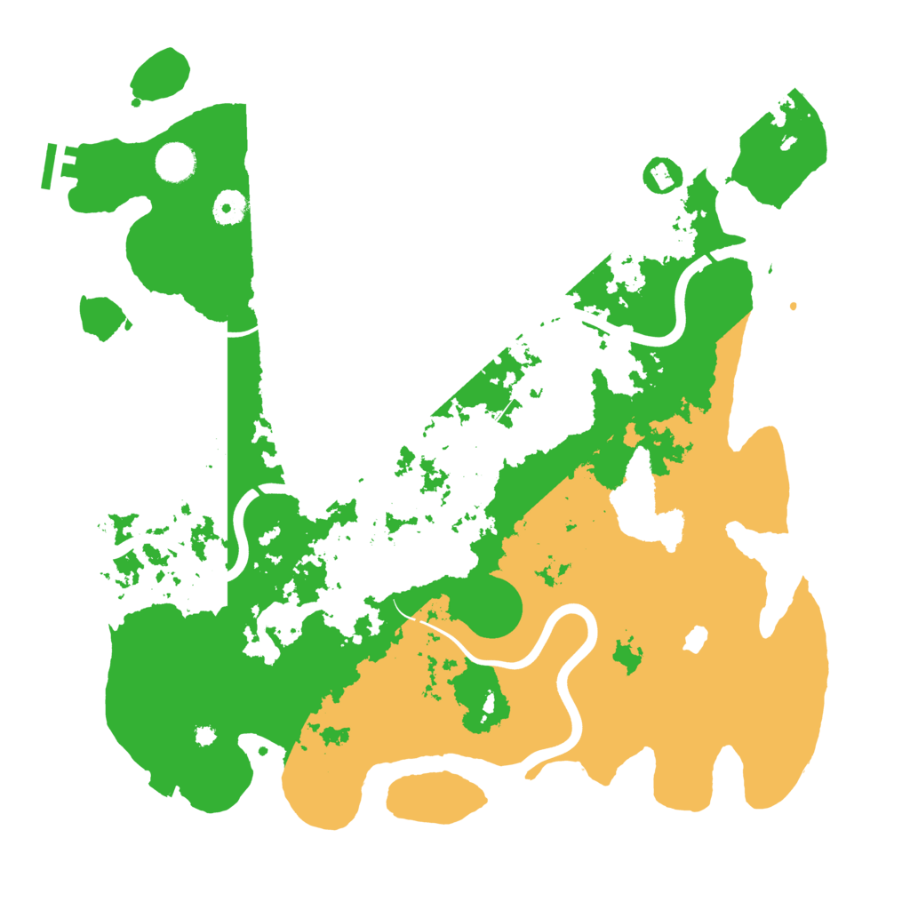 Biome Rust Map: Procedural Map, Size: 4000, Seed: 999416171