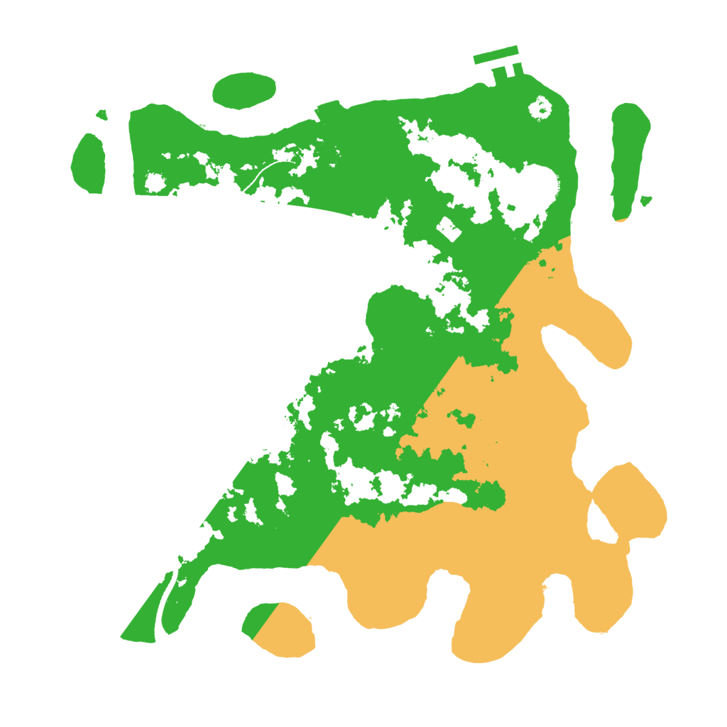 Biome Rust Map: Procedural Map, Size: 3250, Seed: 778144125