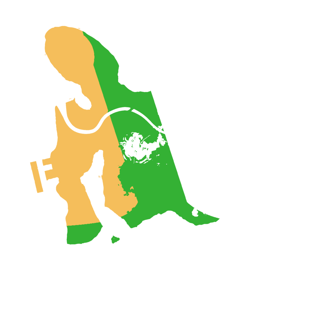 Biome Rust Map: Procedural Map, Size: 2000, Seed: 1073507398