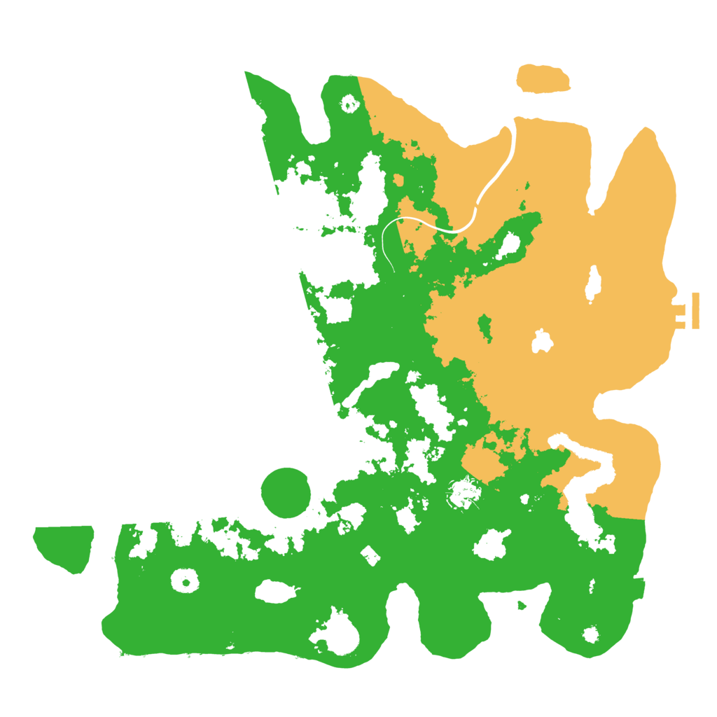 Biome Rust Map: Procedural Map, Size: 4000, Seed: 921071939