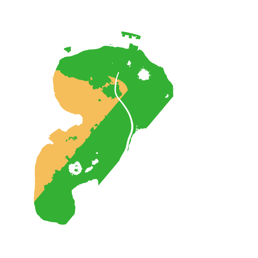 Biome Rust Map: Procedural Map, Size: 2000, Seed: 1693353236