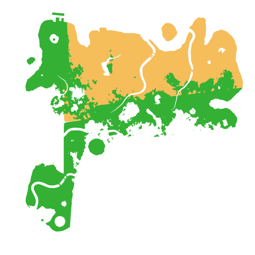 Biome Rust Map: Procedural Map, Size: 4250, Seed: 28929