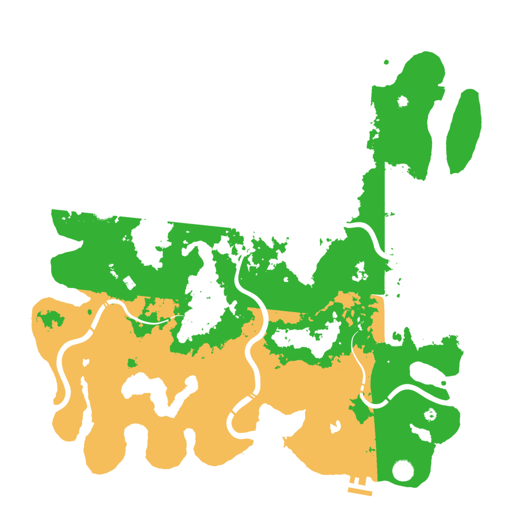 Biome Rust Map: Procedural Map, Size: 4250, Seed: 600058034