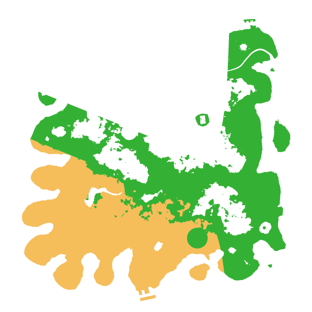 Biome Rust Map: Procedural Map, Size: 4000, Seed: 1035015856