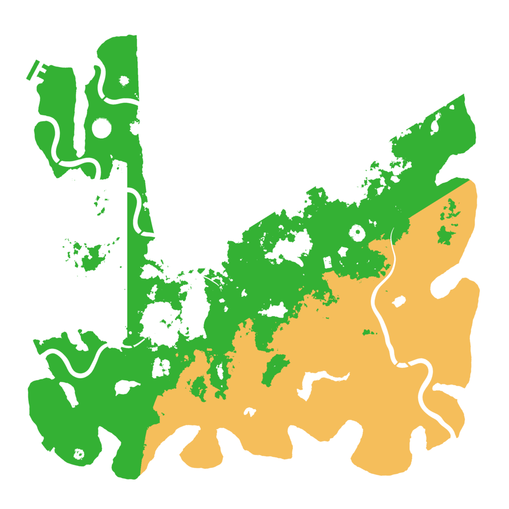 Biome Rust Map: Procedural Map, Size: 4750, Seed: 893204126