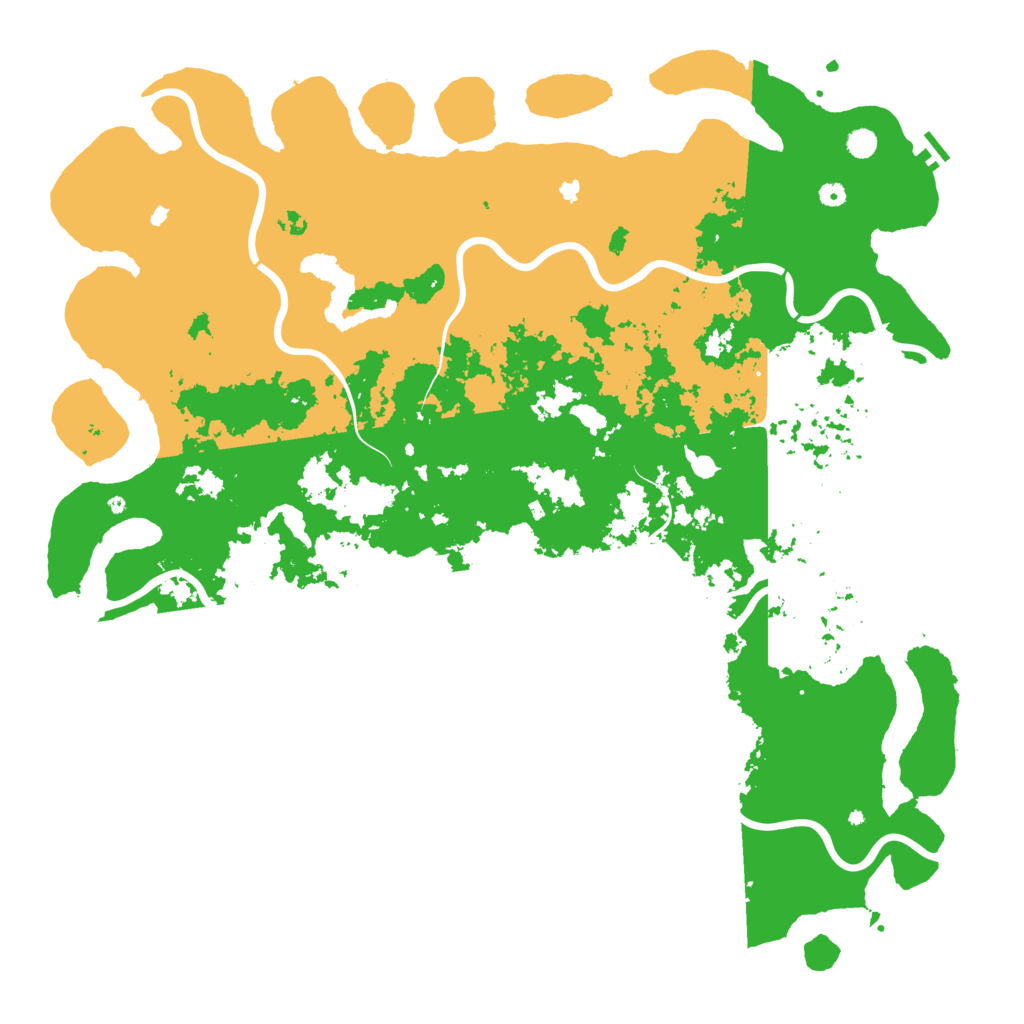 Biome Rust Map: Procedural Map, Size: 6000, Seed: 1856597123